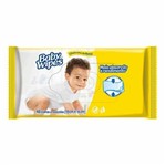 Ficha técnica e caractérísticas do produto Lenço Umedecido Baby Wipes - 48 Unidades - Hugies