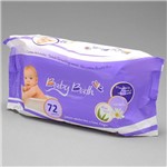 Ficha técnica e caractérísticas do produto Lenço Umedecido com 72 Unidades - Baby Bath