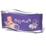 Ficha técnica e caractérísticas do produto Lenço Umedecido com 72un. - Baby Bath