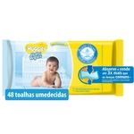 Ficha técnica e caractérísticas do produto Lenço Umedecido Huggies Baby Wipes 48 Unidades