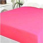 Ficha técnica e caractérísticas do produto Lençol Avulso com Elástico Casal Linha Aurora - DeMinas - Pink