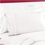 Ficha técnica e caractérísticas do produto Lençol Avulso Queen Branco Malha Penteada Fio 30/1 - Naturalle Fashion