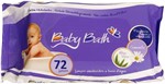 Ficha técnica e caractérísticas do produto Lenços Umedecidos - 72 Unidades - Baby Bath