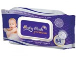 Lenços Umedecidos Brasbaby Baby Bath Premium - 64 Lenços