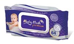Ficha técnica e caractérísticas do produto Lenços Umedecidos com 64 Premium, Baby Bath, Branco