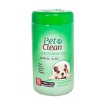 Ficha técnica e caractérísticas do produto Lenços Umedecidos Pet Clean Filhotes 75un