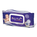 Ficha técnica e caractérísticas do produto Lenços Umedecidos Premium com 64 Unidades - Baby Bath