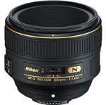 Ficha técnica e caractérísticas do produto Lente AF-S NIKKOR 58mm F/1.4G - Nikon