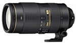 Ficha técnica e caractérísticas do produto Lente AF-S NIKKOR 80-400mm F/4.5-5.6G ED VR - Nikon