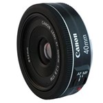 Ficha técnica e caractérísticas do produto Lente Canon 40mm F/2.8 STM EF