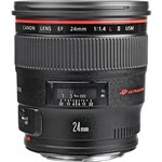 Ficha técnica e caractérísticas do produto Lente Canon Ef 24mm F/1.4l Ii Usm