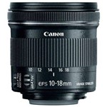 Ficha técnica e caractérísticas do produto Lente Canon Ef-S 10-18mm F/4.5-5.6 Is Stm