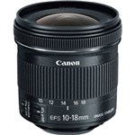 Ficha técnica e caractérísticas do produto Lente Canon EF-S 10-18mm F / 4.5-5.6 IS STM