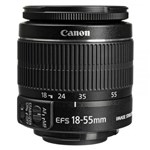 Ficha técnica e caractérísticas do produto Lente Canon EF-S 18-55mm F / 4-5,6 IS STM