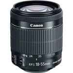 Ficha técnica e caractérísticas do produto Lente Canon Ef-S 18-55mm F/3.5-5.6 Is Stm