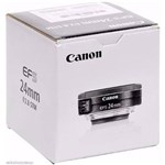 Ficha técnica e caractérísticas do produto Lente Canon Ef-s 24mm F/2.8 Stm Grande Angular Preto