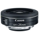 Ficha técnica e caractérísticas do produto Lente Canon EF-S 24mm F/2.8 STM Grande Angular