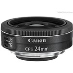 Ficha técnica e caractérísticas do produto Lente Canon EF-S 24mm F/2.8 STM Objetiva