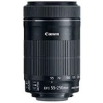 Ficha técnica e caractérísticas do produto Lente Canon EF-S 55-250mm F/4-5.6 IS STM