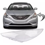Ficha técnica e caractérísticas do produto Lente Farol Hyundai Sonata 2011 2012 2013 Esquerdo