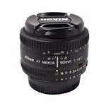 Ficha técnica e caractérísticas do produto Lente Nikon 50mm F/1.8d Af Nikkor Lens para Câmera