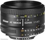 Ficha técnica e caractérísticas do produto Lente Nikon 50mm F/1.8D AF Nikkor