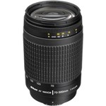 Ficha técnica e caractérísticas do produto Lente Nikon 70-300mm AF Nikkor F/4-5.6G (4.3x)