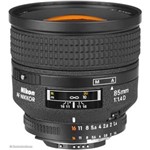 Ficha técnica e caractérísticas do produto Lente Nikon Af 85Mm F/1.4D If Nikkor Autofoco