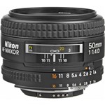 Ficha técnica e caractérísticas do produto Lente Nikon AF FX NIKKOR 50mm F/1.4D - Nikon