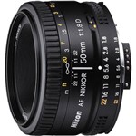 Ficha técnica e caractérísticas do produto Lente Nikon Af Fx Nikkor 50mm F/1.8D
