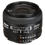 Ficha técnica e caractérísticas do produto Lente Nikon Af Nikkor 24mm F/2.8d