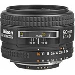 Ficha técnica e caractérísticas do produto Lente Nikon AF Nikkor 50mm F/1.4D Autofoco