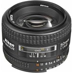 Ficha técnica e caractérísticas do produto Lente Nikon Af Nikkor 50Mm F/1.4D