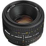 Ficha técnica e caractérísticas do produto Lente Nikon Af Nikkor 50Mm F/1.8D