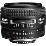 Ficha técnica e caractérísticas do produto Lente Nikon Af Nikkor 28Mm F/2.8D Autofoco