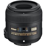Ficha técnica e caractérísticas do produto Lente Nikon Af-S Dx Micro-Nikkor 40Mm F/2.8G