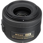Ficha técnica e caractérísticas do produto Lente Nikon Af-s Dx Nikkor 35mm F/1.8g