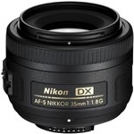 Ficha técnica e caractérísticas do produto Lente Nikon Af-S Dx Nikkor 35Mm F/1.8G