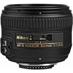 Ficha técnica e caractérísticas do produto Lente Nikon AF-S FX 50mm F/1.4G