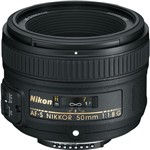 Ficha técnica e caractérísticas do produto Lente Nikon AF-S FX NIKKOR 50mm F/1.8G - Nikon