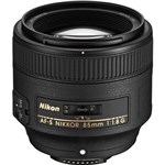 Ficha técnica e caractérísticas do produto Lente Nikon AF-S FX NIKKOR 85mm F/1.8G