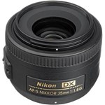 Ficha técnica e caractérísticas do produto Lente Nikon AF-S NIKKOR 35mm F/1.8G DX