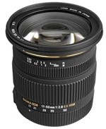 Ficha técnica e caractérísticas do produto Lente Sigma 17-50mm F/2.8 Dc Ex os Hsm Canon