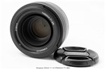 Ficha técnica e caractérísticas do produto Lente Yongnuo YN 50mm F/1.8 para Nikon F