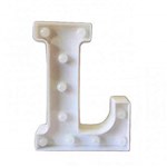 Ficha técnica e caractérísticas do produto Letra Led 3D Luminária Decorativa - L
