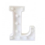 Ficha técnica e caractérísticas do produto Letra Led 3D Luminária Decorativa – L