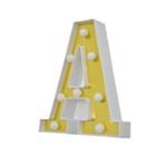 Ficha técnica e caractérísticas do produto Letra Led Espelhada 3D Luminária Decorativa a