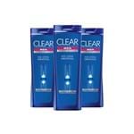 Ficha técnica e caractérísticas do produto Leve 3 Pague 2 Shampoo Anticaspa Clear Men Ice Cool Menthol 200ml
