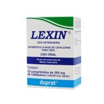 Ficha técnica e caractérísticas do produto Lexin 300MG /06 Comprimidos - Duprat