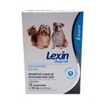 Ficha técnica e caractérísticas do produto Lexin 300mg 12 Comp Duprat Antibiótico Cefalexina Cães